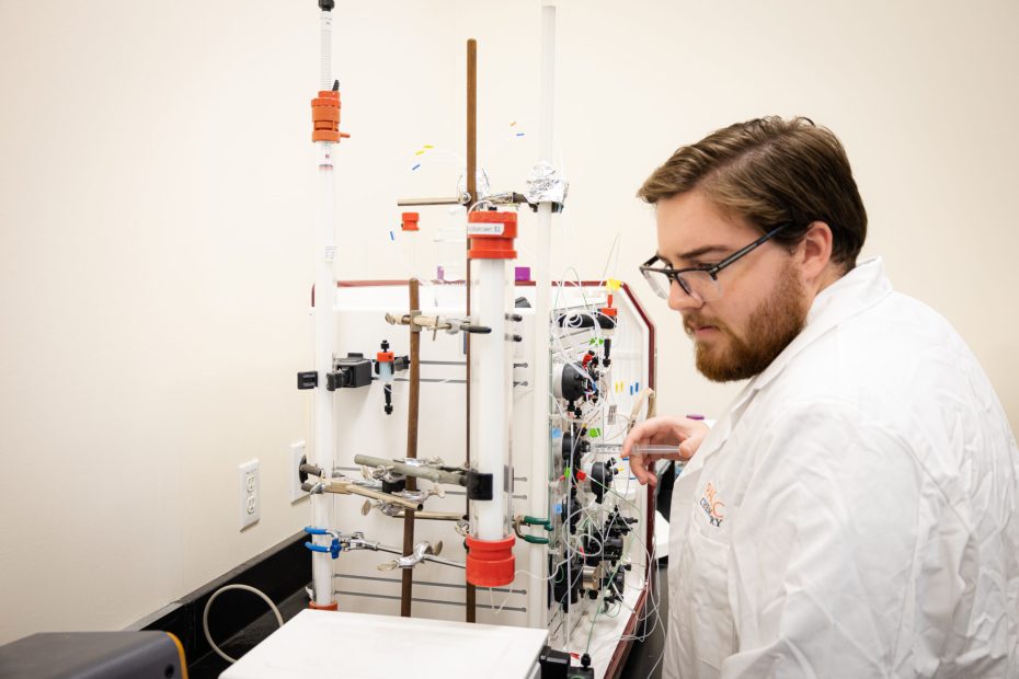 University of the Pacific biochemistry graduate Andrew Parkins