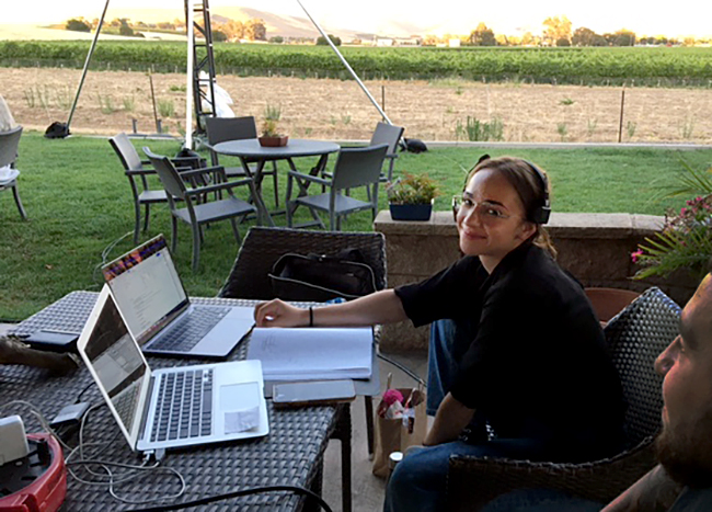 Margarita Kurnova at her with SPARC Theater